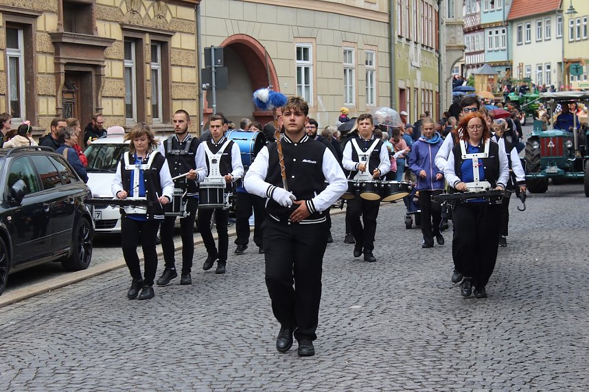 Festumzug zum 214. Brunnenfest in Bad Langensalza