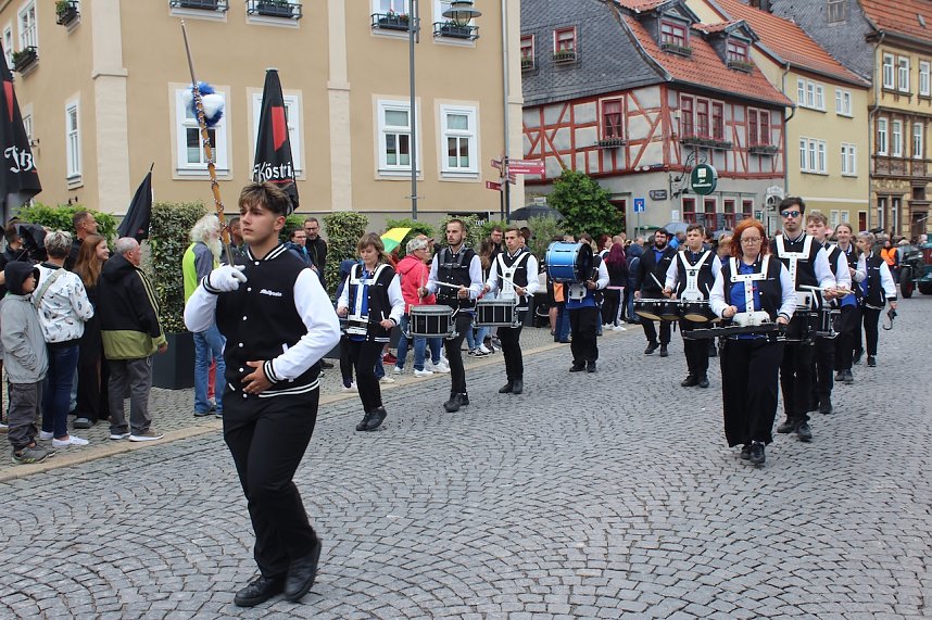 Festumzug zum 214. Brunnenfest in Bad Langensalza