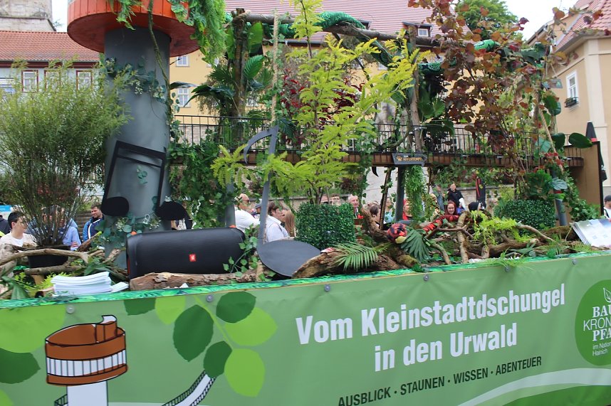 Festumzug zum 214. Brunnenfest in Bad Langensalza