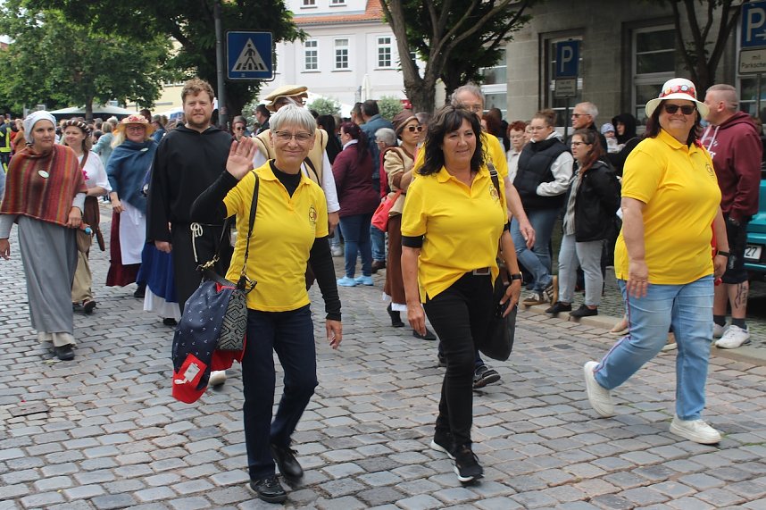 Festumzug zum 214. Brunnenfest in Bad Langensalza