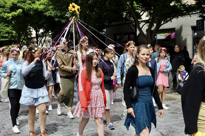 Festumzug zum 214. Brunnenfest in Bad Langensalza