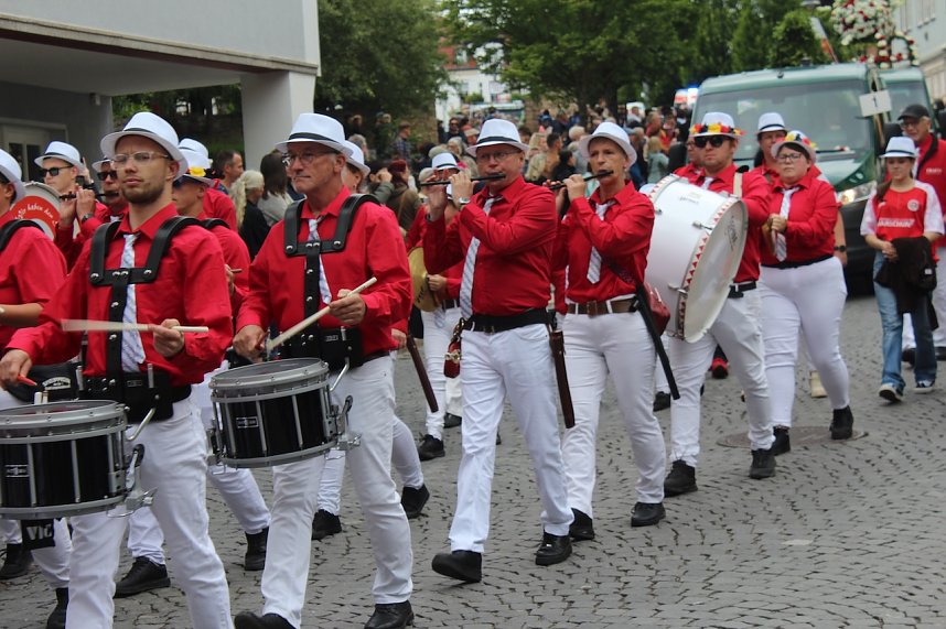 Festumzug zum 214. Brunnenfest in Bad Langensalza