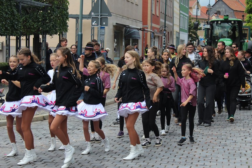 Festumzug zum 214. Brunnenfest in Bad Langensalza