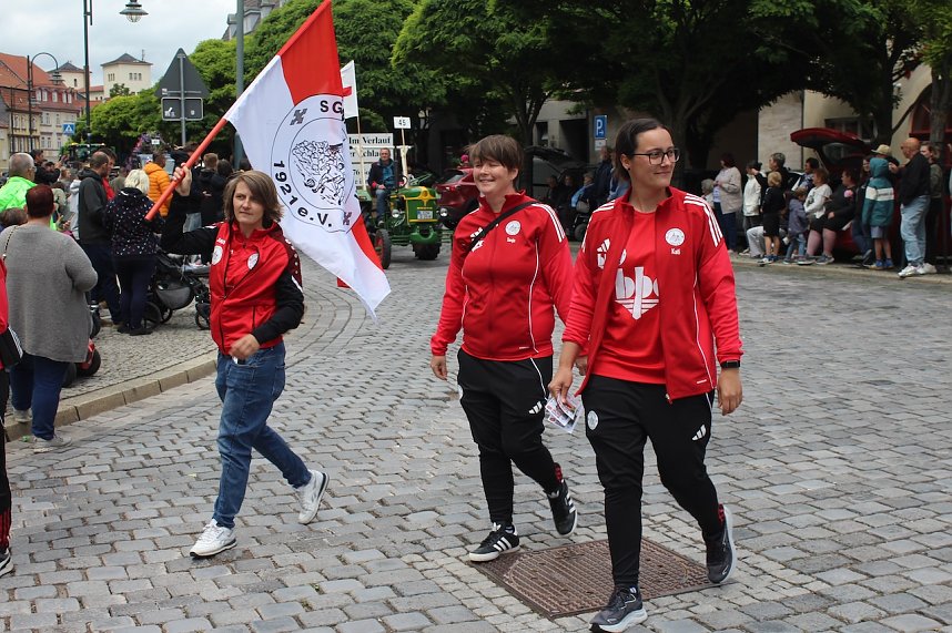 Festumzug zum 214. Brunnenfest in Bad Langensalza