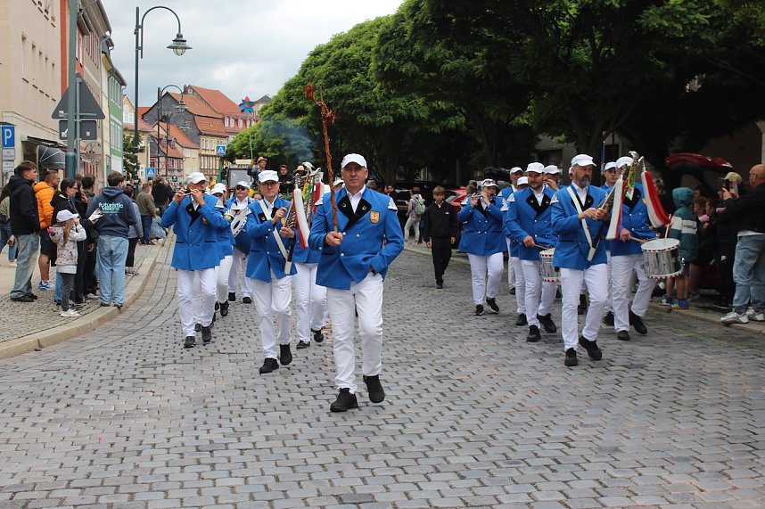 Festumzug zum 214. Brunnenfest in Bad Langensalza