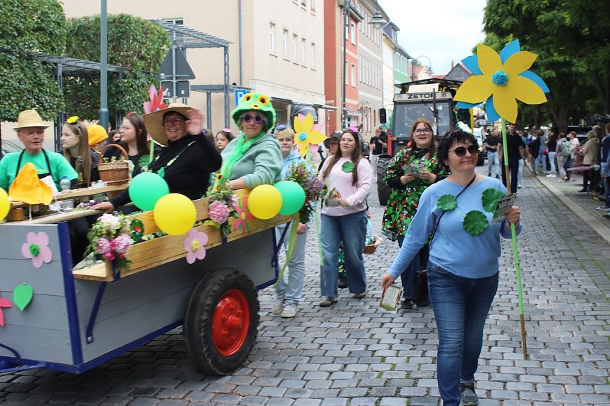 Festumzug zum 214. Brunnenfest in Bad Langensalza