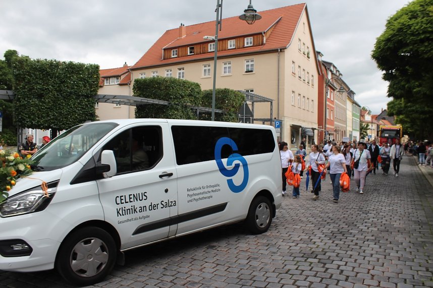 Festumzug zum 214. Brunnenfest in Bad Langensalza