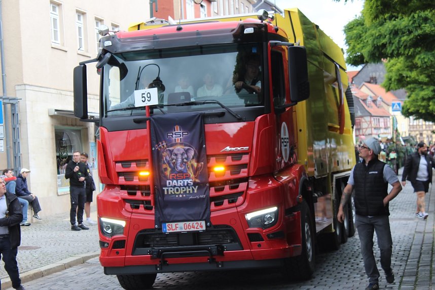 Festumzug zum 214. Brunnenfest in Bad Langensalza