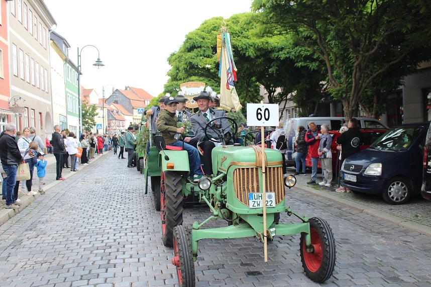 Festumzug zum 214. Brunnenfest in Bad Langensalza