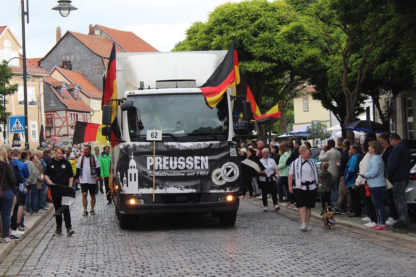 Festumzug zum 214. Brunnenfest in Bad Langensalza