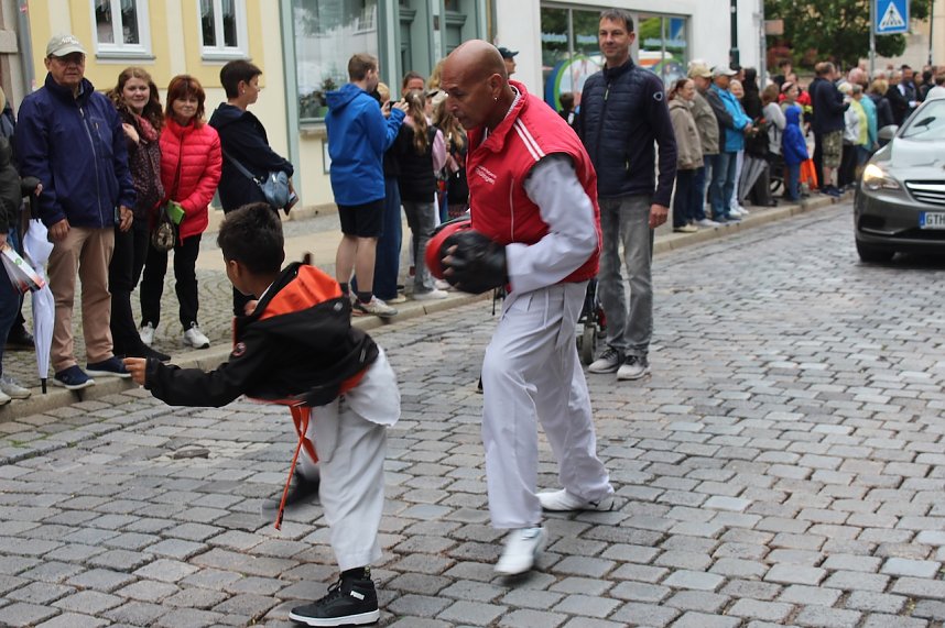 Festumzug zum 214. Brunnenfest in Bad Langensalza