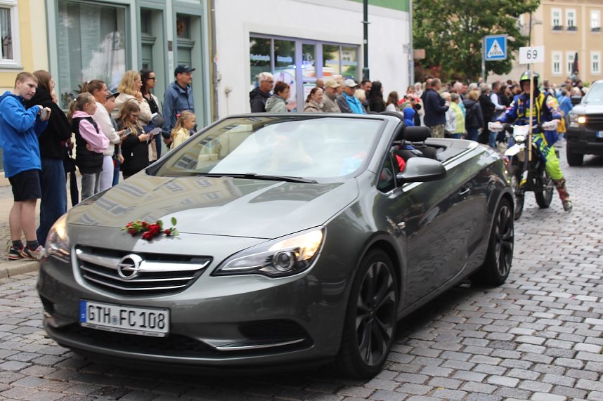 Festumzug zum 214. Brunnenfest in Bad Langensalza