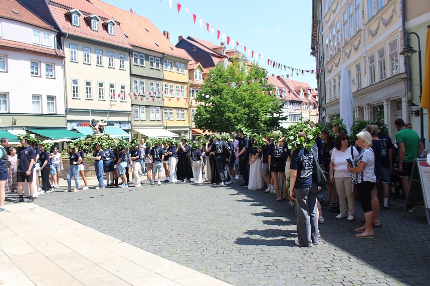 Salza Gymnasium in Bad Langensalza verabschiedet sich von seinen Abiturienten verabschieden sich 