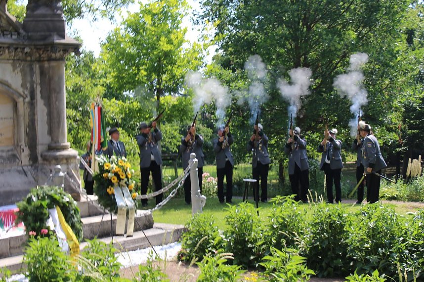 Festveranstaltung zum Gedenken an die Schlacht bei Langensalza am 27. Juni 1866