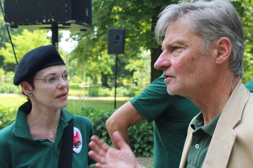 Festveranstaltung zum Gedenken an die Schlacht bei Langensalza am 27. Juni 1866