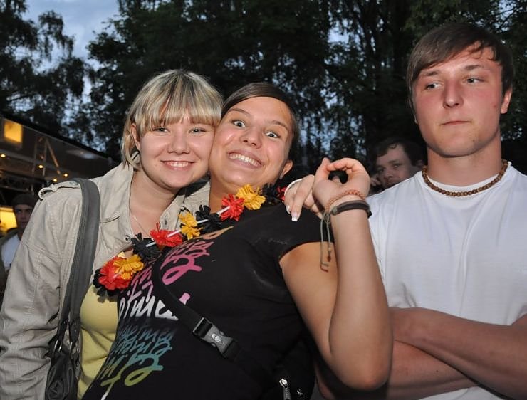 Public Viewing auf den Petersberg