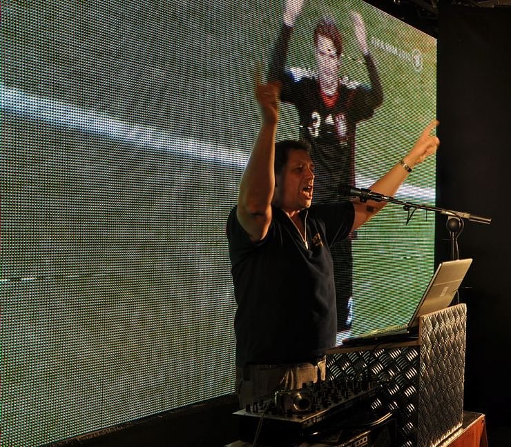 Public Viewing auf den Petersberg