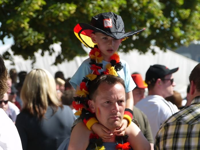 WM-Stimmung auf dem Berg