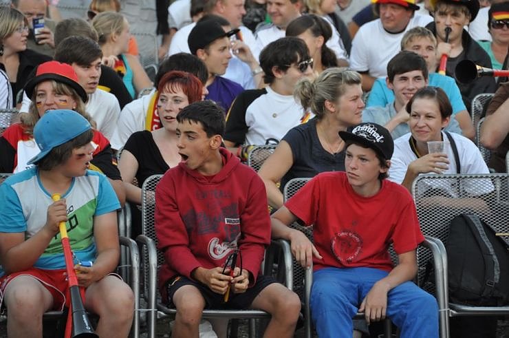 Public Viewing auf den Petersberg