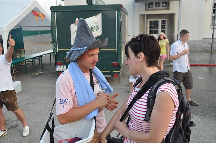 Public Viewing auf den Petersberg