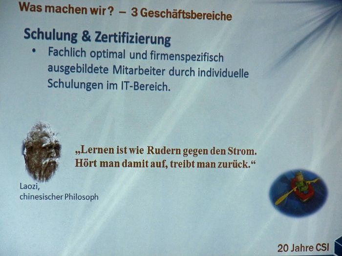 Offene T&uuml;r bei CSI