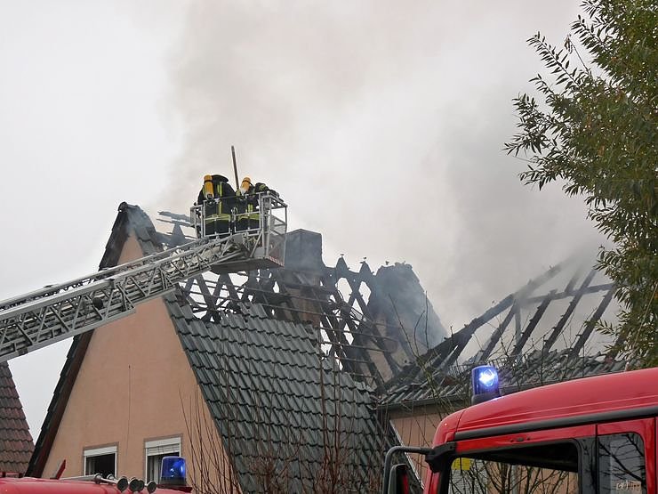 Wohnhausbrand Hospitalstra&szlig;e